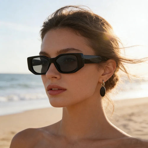 Retro Concave Irregular Sunglasses