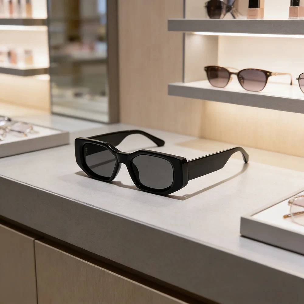 Retro Concave Irregular Sunglasses