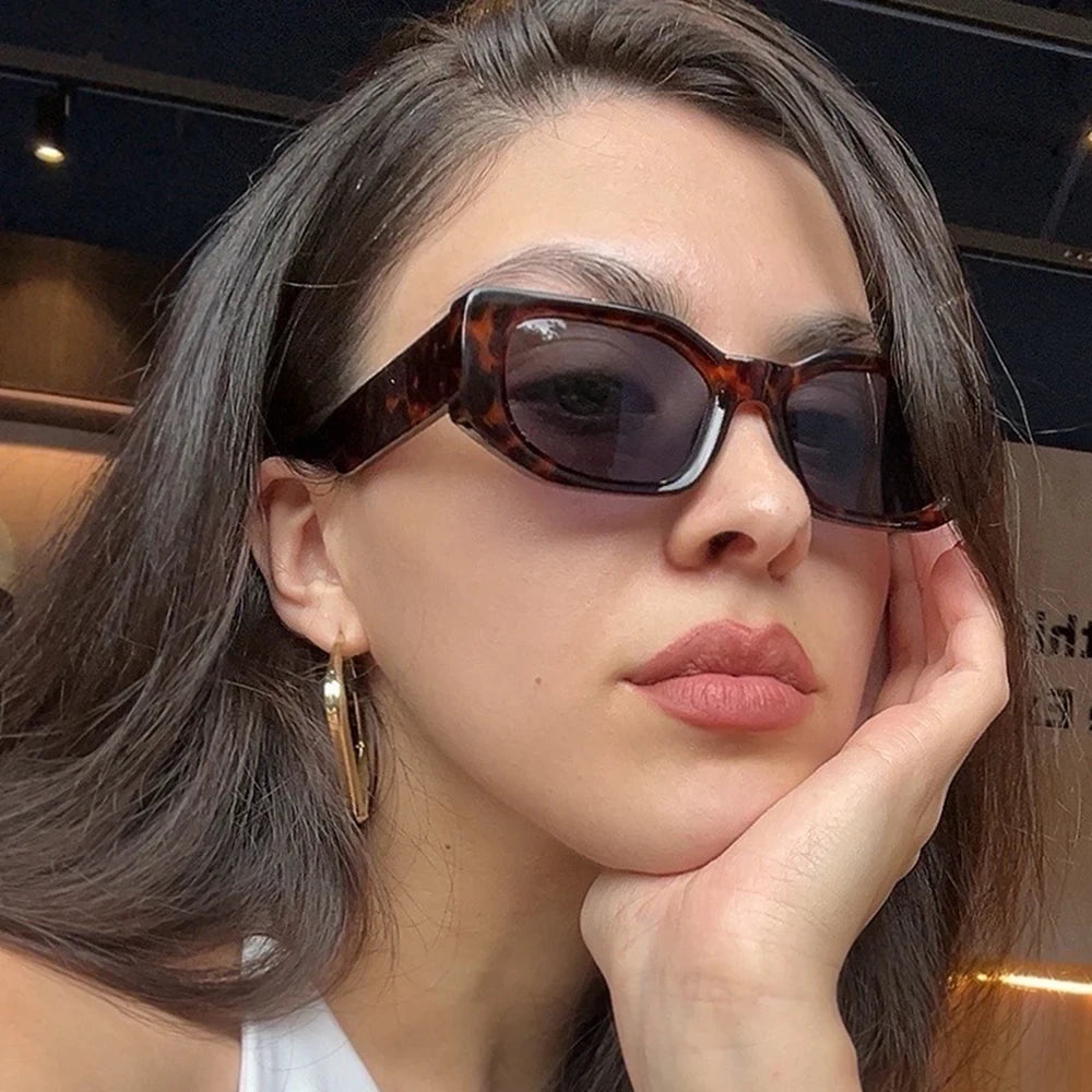 Retro Concave Irregular Sunglasses